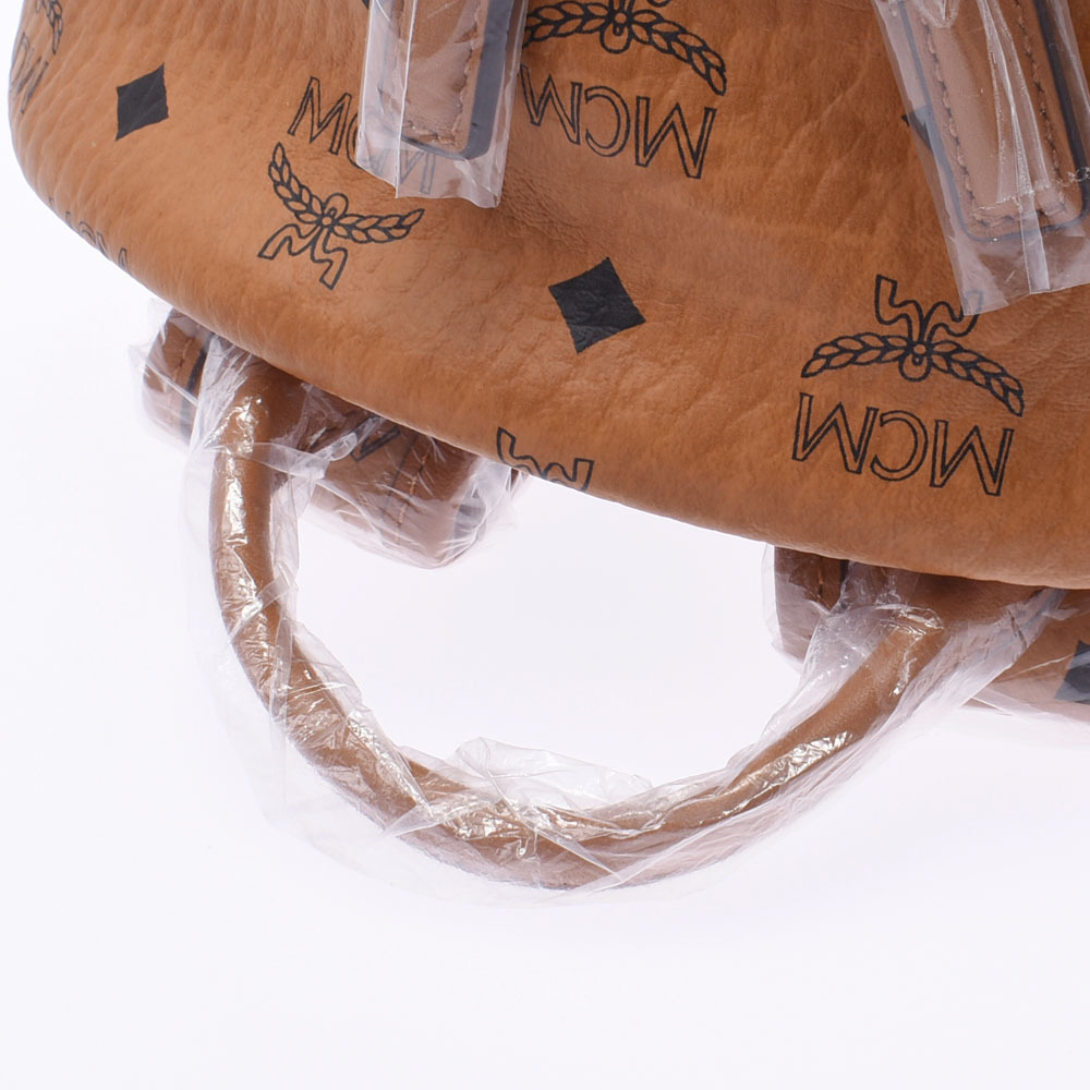 Mcm Backpack Studs Brown Leather - image 3